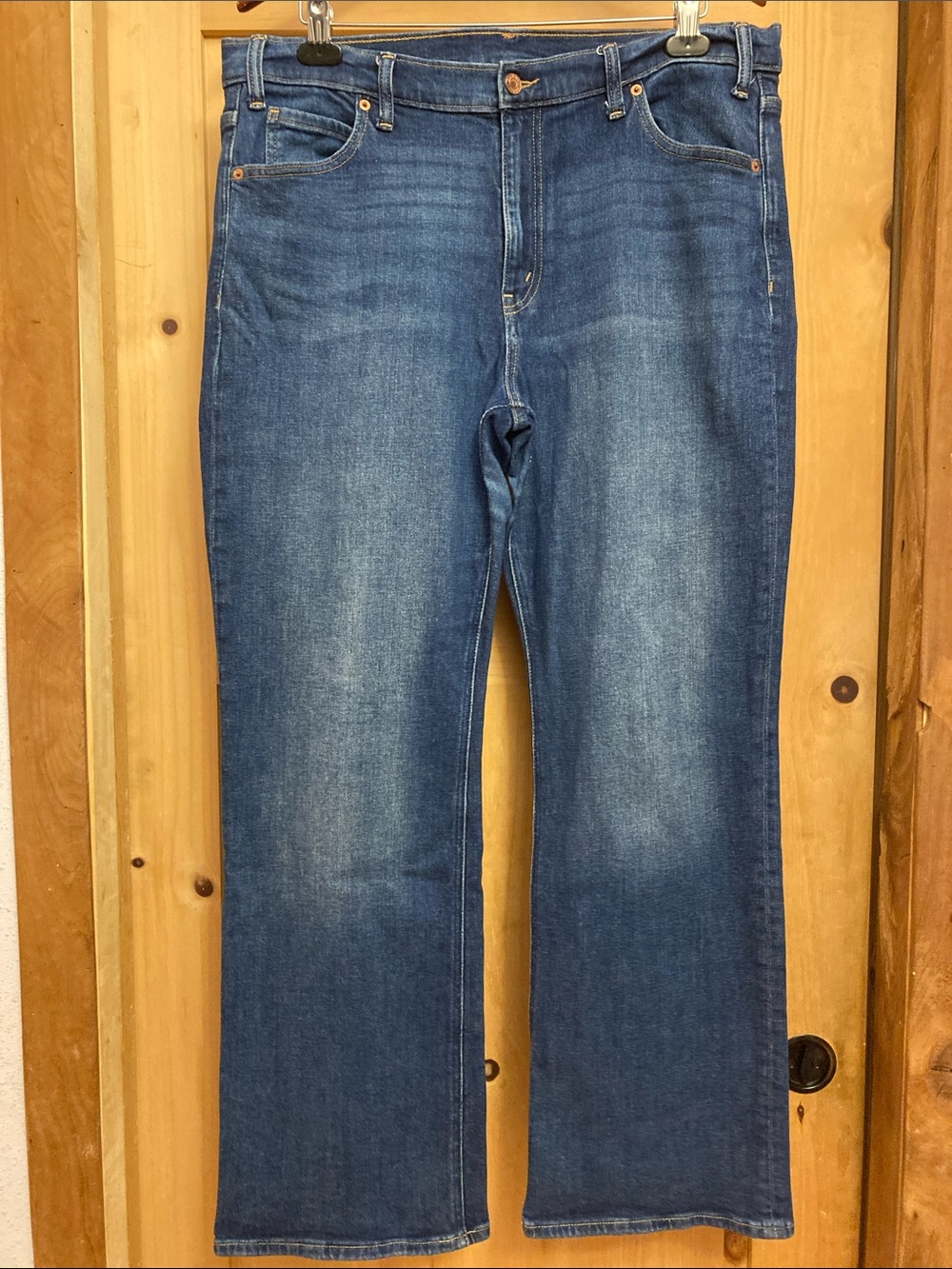 GAP ‘90’s Loose Flare Mid Rise Denim Jeans